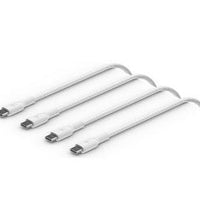 Belkin Braided USB-C 1m Two Pack Cables - White