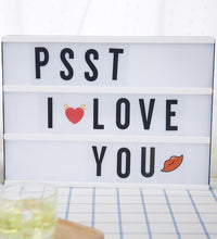 LED Letter Light Box Decoration Light
