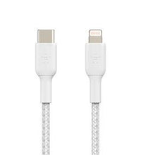 Belkin Braided USB-C to Lightning 1m Cable - White