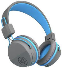 JLab JBuddies Studio Kids Bluetooth Headphones - Grey/Blue