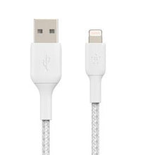 Belkin Braided USB-A to Lightning 2m Cable - White