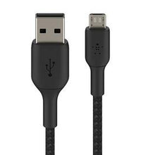 Belkin Braided USB-A to Micro USB 1m Cable - Black