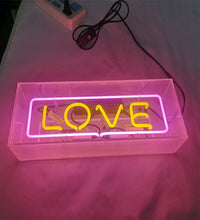Neon Sign Acrylic Glass Light Box
