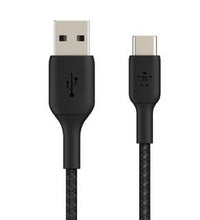 Belkin Braided USB-C to USB-A 2m Cable - Black