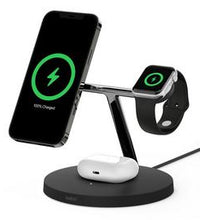 Belkin 3-in-1 MagSafe Wireless Charging Stand - Black