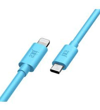 Juice Lightning to USB Type C 2m Charging Cable - Aqua