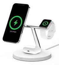 Belkin 3-in-1 MagSafe Wireless Charging Stand - White