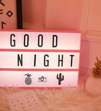 LED Letter Light Box Decoration Light