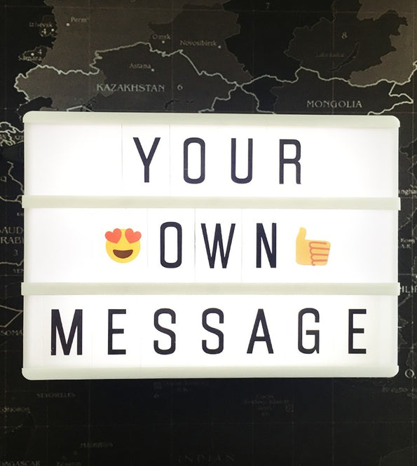 LED Letter Light Box Decoration Light