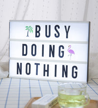 LED Letter Light Box Decoration Light